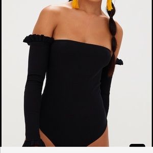 Off the shoulder bodysuit